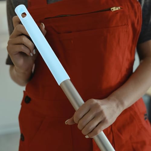 4Pcs Mop Handle Grip Ends Lightweight Plastic Replacement with Slip Design