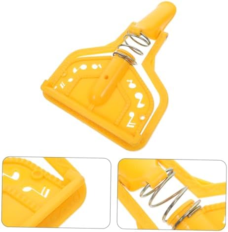 Minkissy Mop Head Connector with Secure Threaded Clip