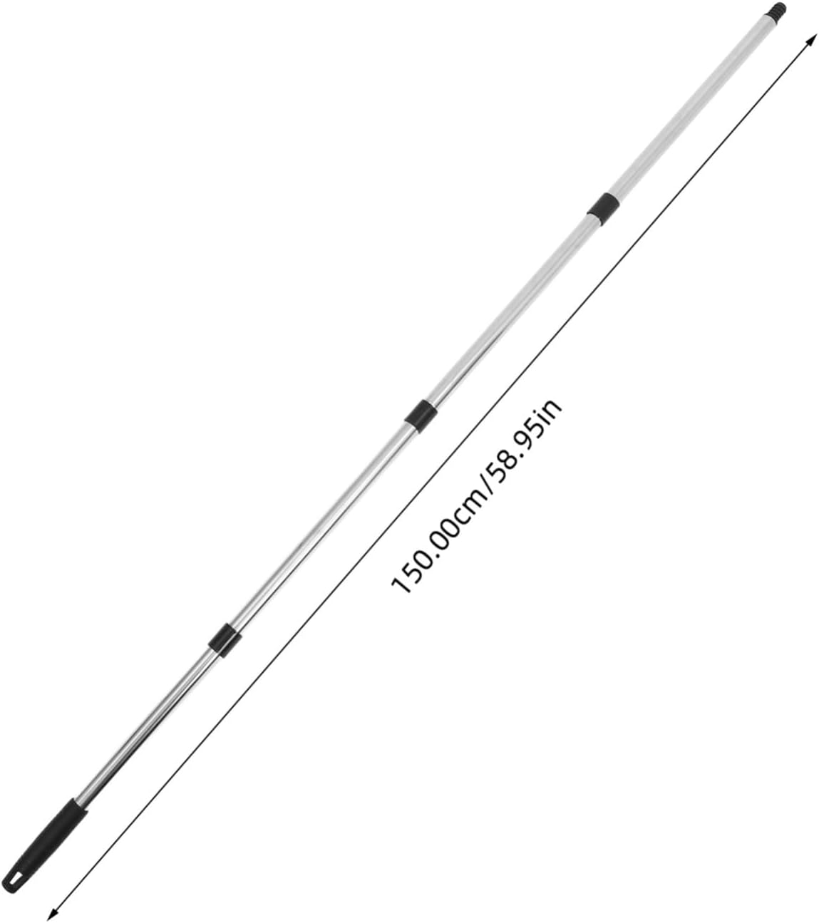 Stainless Steel Extendable Mop Handle with German Thread
