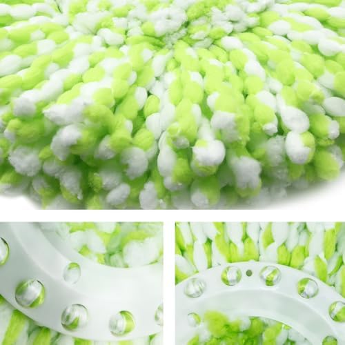 3 Pack Microfiber Mop Head Replacements for Libman Spin Mop
