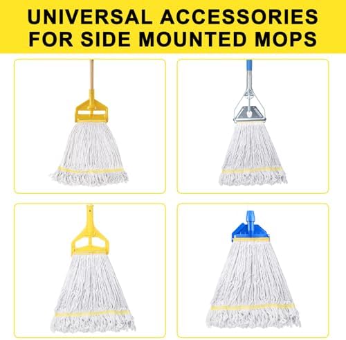 KeFanta 3 Pack Heavy Duty Cotton Mop Head Refill