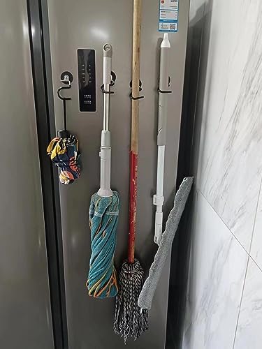 2PCS Magnetic Broom Hooks Heavy Duty