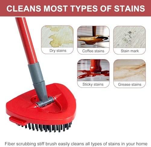 DLAIMI Spin Mop Replacement Set for O-Ceda EasyWring 1-Tank System