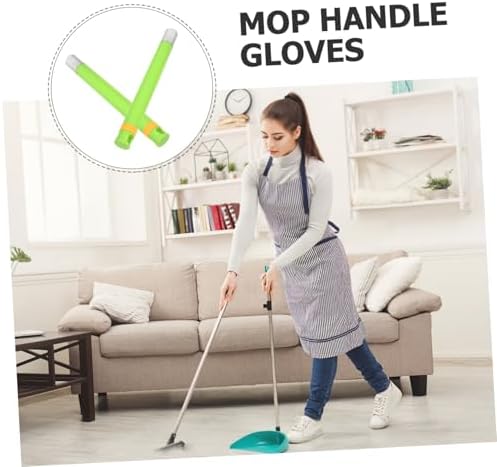 2pcs Mop Handle End Caps Grip Replacement for Broom and Dustpan