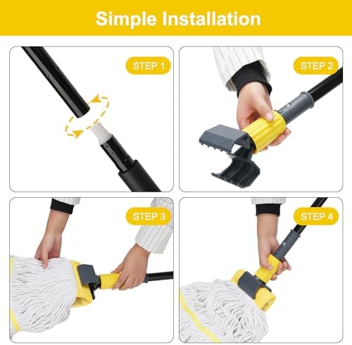 KeFanta 58 Heavy Duty Mop Handle 6 Pack