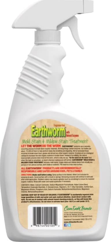Earthworm Mold and Mildew Stain Remover - 22 oz