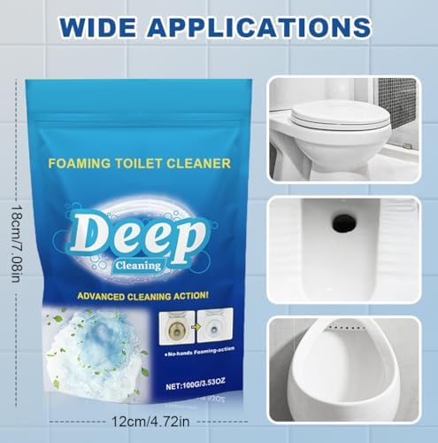 BAUFIX Toilet Cleaner Foaming Powder 2024