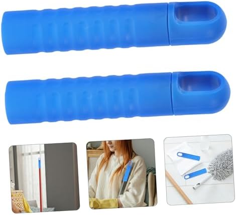 2 Pcs Dustpan End Cap Replacement Grip for Mop Handle