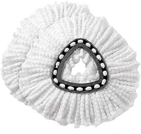 2 Pack Spin Mop Replacement Heads Compatible with Ocedar EasyWring