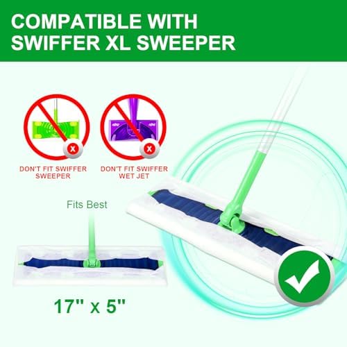 XL Dry Mop Cloths for Swiffer Sweeper XL - 30 Count Refill