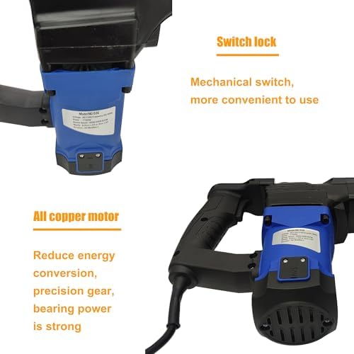 Electric Rust Remover with 3200-3400 BPM Power