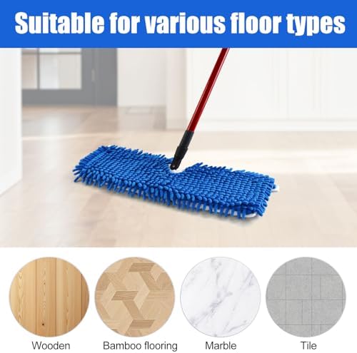 Yuunaie Mop Heads Replacement for O-Cedar Flip Mop 2 Pack 1