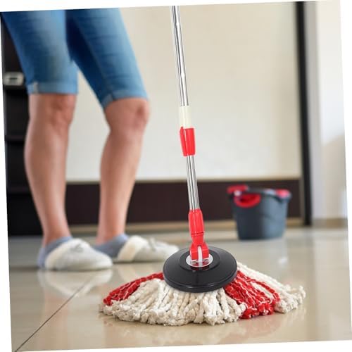 CALLARON Mop Pole with Rotating Handle for Efficient Floor Cleaning