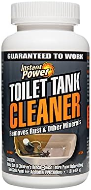 Instant Power Toilet Tank Cleaner 16 Oz No Scrubbing Removes Rust and Minerals
