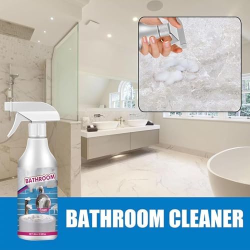 DENGWANG Bathroom Descaler Foam Cleaner 1Pcs Multipurpose