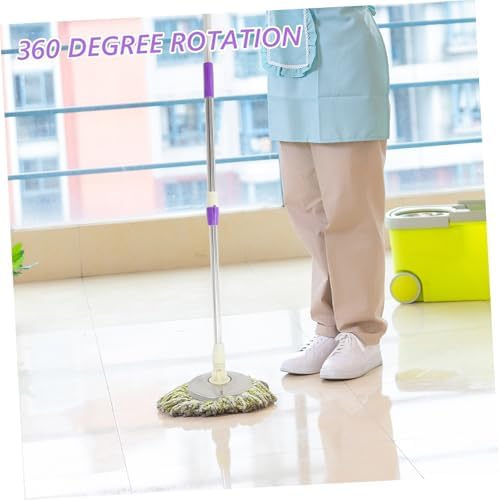 Stainless Steel Mop Handle with Rotating Mechanism
