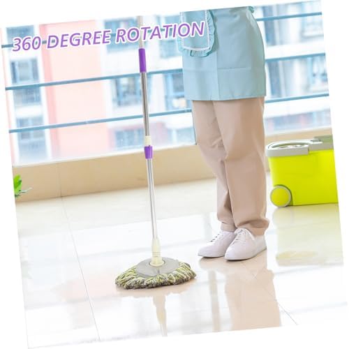 SHERCHPRY Extendable Mop Pole Handle with Rotating Design
