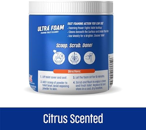 Ty-D-Bol Ultra Foam Toilet Bowl Cleaner - 8 Uses Citrus Scent