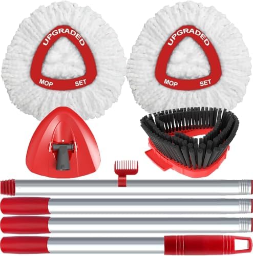 Wakayoyo Spin Mop Replacement Head Set 1