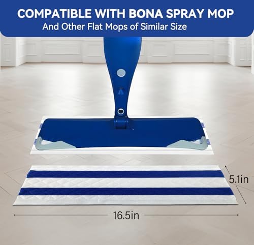 DOCXCDO 60-Pack Ultrathick Microfiber Mop Pads Refills