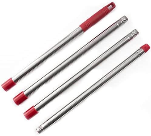 Matthew Cleaning Spin Mop Replacement Handle - Red