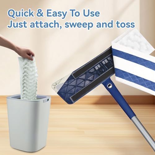 ZQZiQi 50 Count XL Microfiber Mop Pads for Bona