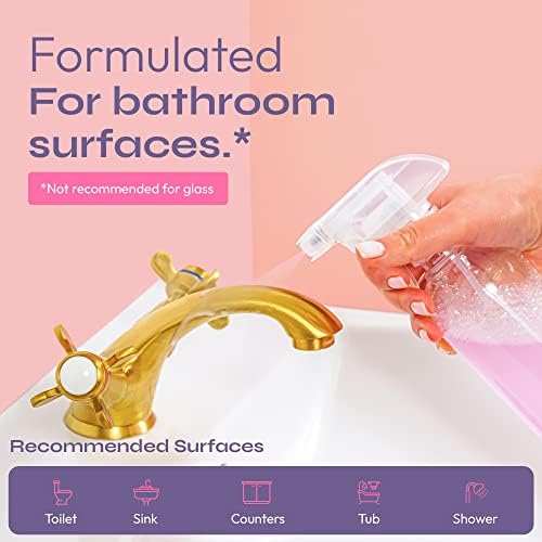 FOMIN Bathroom Cleaner Tablets 6 Pack - Magnolia Grapefruit