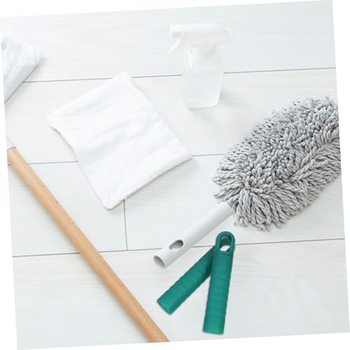 2pcs Non-Slip Mop Handle with Hanging Hole for Broom and Dustpan