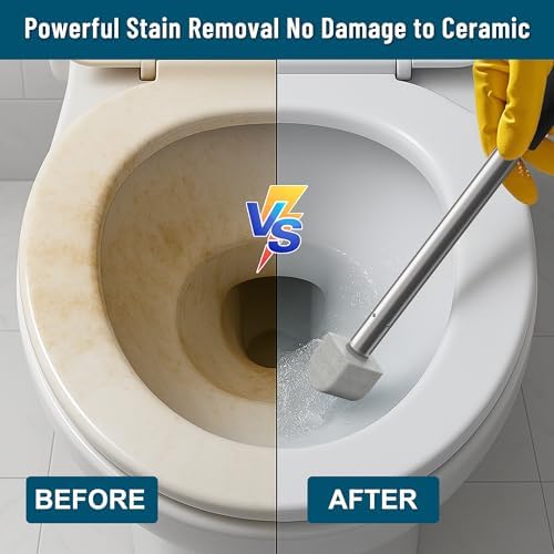 Yingmore 2025 Pumice Toilet Cleaner with Handle