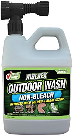 Moldex Mold Mildew Algae Stain Remover Outdoor 56 oz