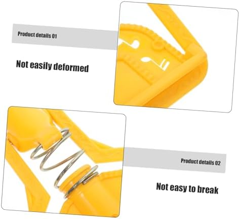 Minkissy Mop Head Connector with Secure Threaded Clip