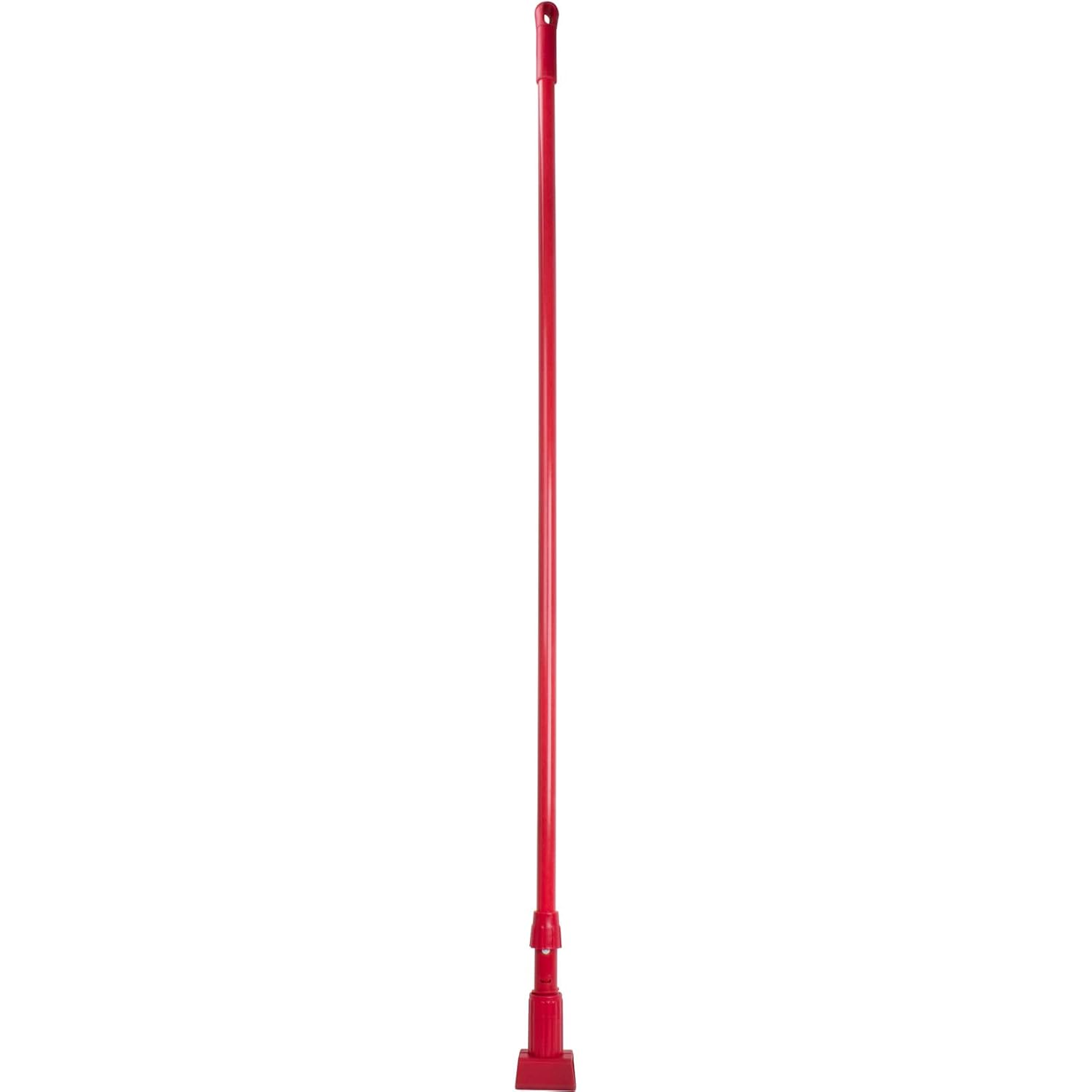 SPARTA Fiberglass Mop Handle Jaw Style 60 Inches Red Pack of 12