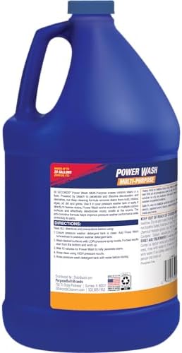 30 SECONDS Pressure Washer Cleaner 2 Pack - 20 Gallons per Bottle