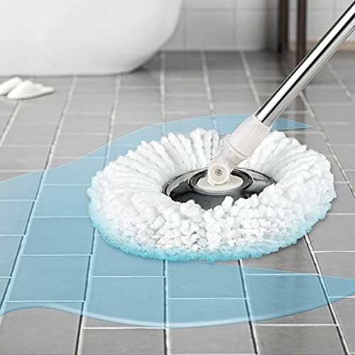 4 Pack Spin Mop Heads for 360 Mop Reusable Microfiber Refills