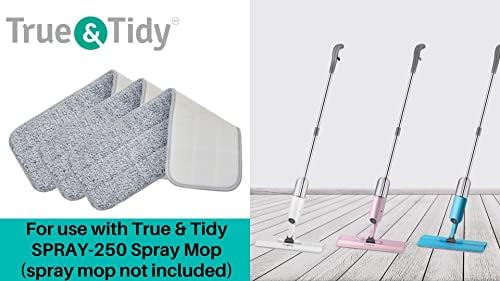 True Tidy 3-Pack Machine Washable Mop Pads