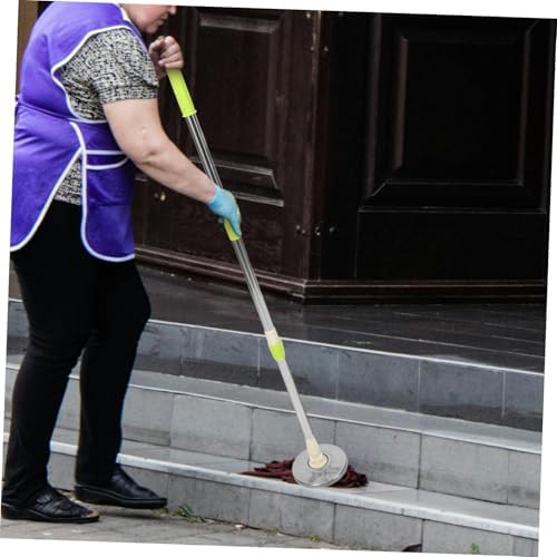Rotating Mop Handle with Detachable Stainless Steel Pole