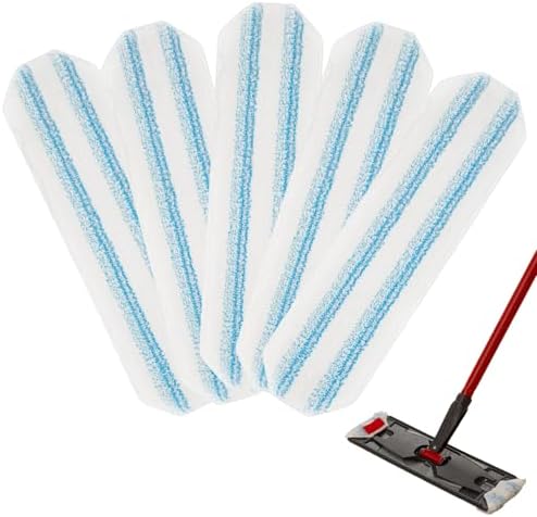 5Pcs Microfiber Replacement Rags for H2Pro Mop System
