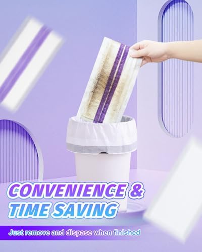 YagoDago 20-Pack Wet Jet Mop Pad Refills - 5 Layers Durable Absorbent