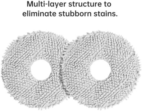DREAME Mop Pad Replacement for X50 Ultra X40 Ultra 4pcs