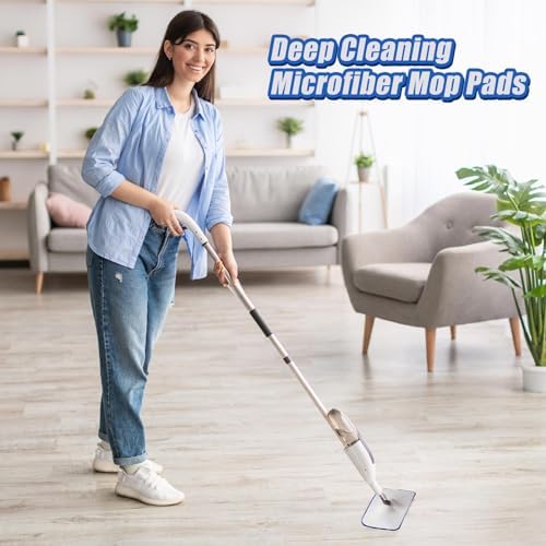 40 Piece Microfiber Mop Pad Refills for Bona Mop