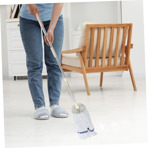 Rotary Mop Pole Stick Replacement Stainless Steel Handle