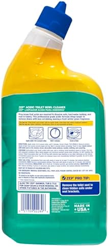 Zep Acidic Toilet Bowl Cleaner 32 oz Case of 4
