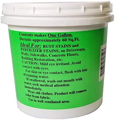 Singerman Rust Remover for Concrete 3 Gallon Case 1