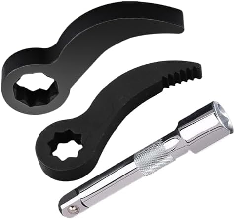 3Pcs Adjustable Pry Bar Wrench Adapter Tool