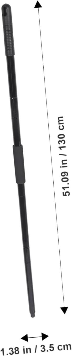 Minkissy Mop Replacement Handle Metal Mop Stick for Home and Commercial Use