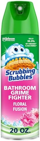Scrubbing Bubbles 20oz Bathroom Cleaner with Floral Scent