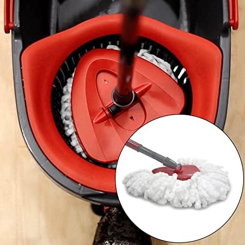 2 Pack Spin Mop Replacement Heads Compatible with Ocedar EasyWring