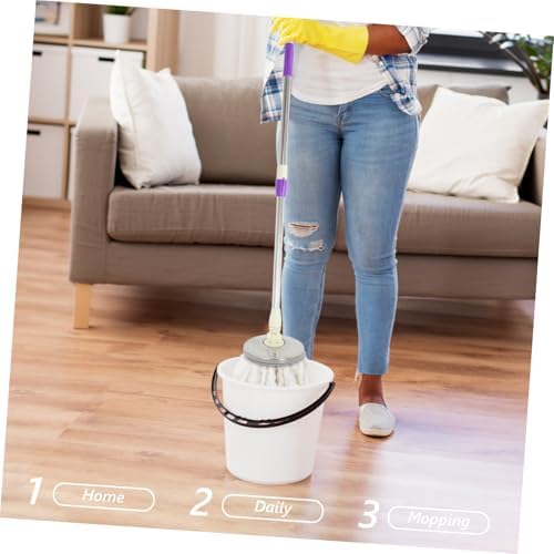 Stainless Steel Mop Handle with Rotating Mechanism