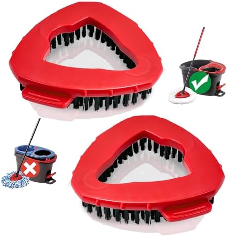 Puiuisoul Spin Mop Scrubber Head for Oceda EasyWring 1-Tank System