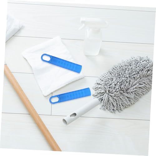 2 Pcs Dustpan End Cap Replacement Grip for Mop Handle